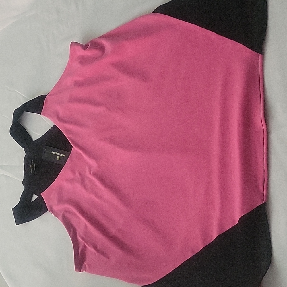 Worthington Pink and Black Top